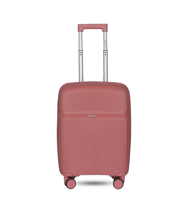 Polo_Class_2Pc_Set_Trolley_(20/28_inch)_with_Vanity_|_Polypropylene_Material_|_360-degree_Rotating_8_Wheels_|_Waterproof_&_Scratch_Resistant_-_Rose_Gold