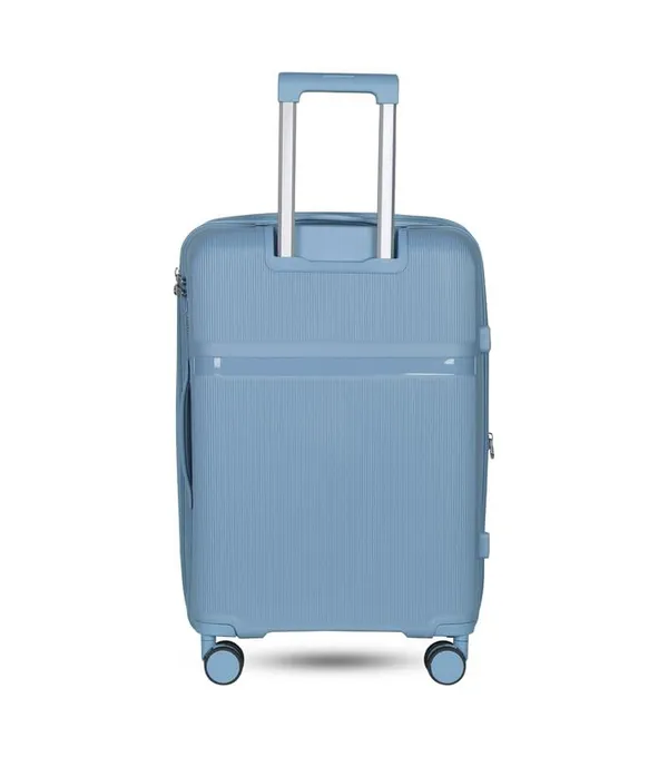 Polo_Class_2Pc_Set_Trolley_(20/28_inch)_with_Vanity_|_Polypropylene_Material_|_360-degree_Rotating_8_Wheels_|_Waterproof_&_Scratch_Resistant_-_Grey