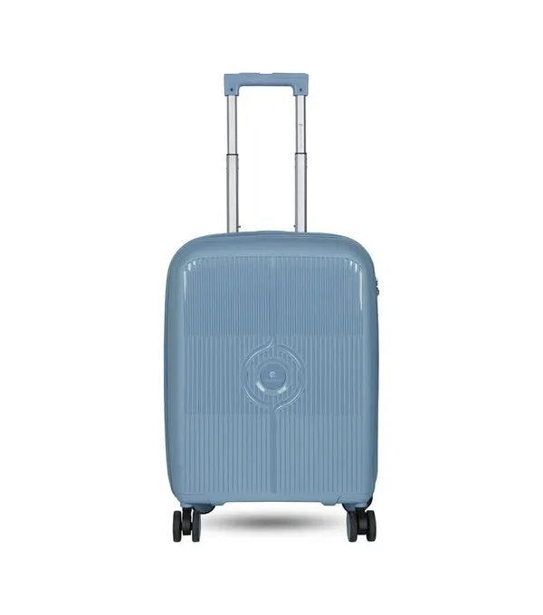 Polo_Class_2Pc_Set_Trolley_(20/28_inch)_with_Vanity_|_Polypropylene_Material_|_360-degree_Rotating_8_Wheels_|_Waterproof_&_Scratch_Resistant_-_Grey