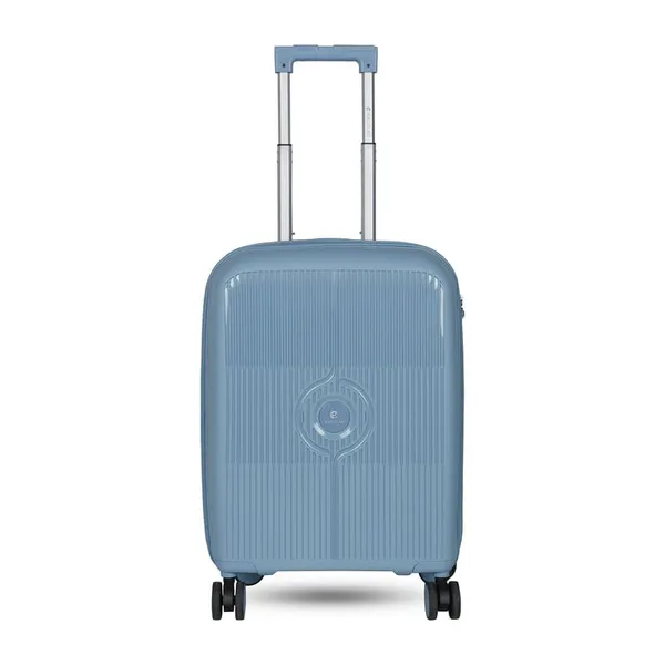 Polo_Class_3Pc_Set_Trolley_(20/24/28_inch)_with_Vanity_|_Polypropylene_Material_|_360-Degree_Rotating_Wheels_Grey