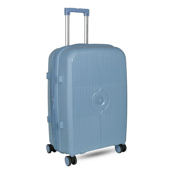 Polo_Class_3Pc_Set_Trolley_(20/24/28_inch)_with_Vanity_|_Polypropylene_Material_|_360-Degree_Rotating_Wheels_Grey