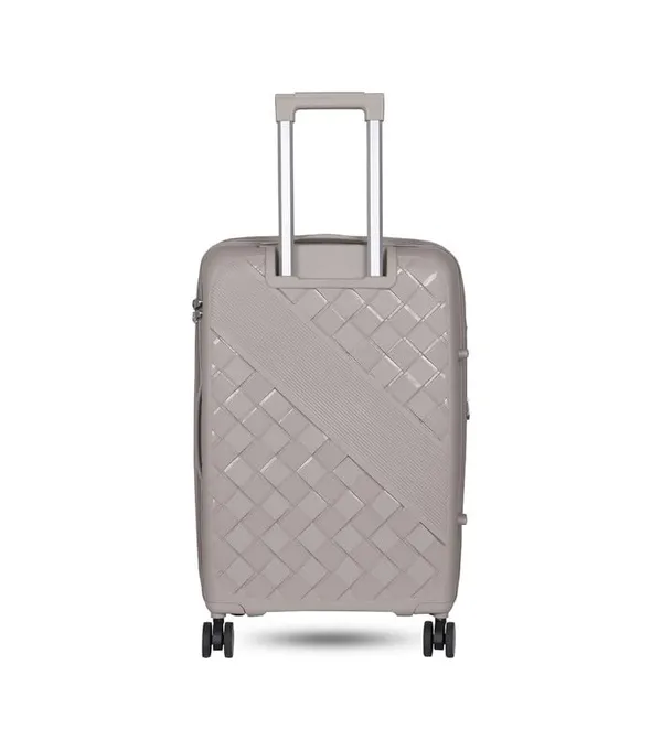 Polo_Class_2Pc_Set_Trolley_(20/28_inch)_with_Vanity_|_Polypropylene_Material_|_360-degree_Rotating_8_Wheels_|_Waterproof_&_Scratch_Resistant_-_Silver
