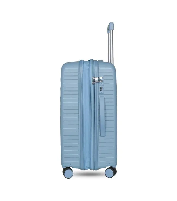 Polo_Class_2Pc_Set_Trolley_(20/28_inch)_with_Vanity_|_Polypropylene_Material_|_360-degree_Rotating_8_Wheels_|_Waterproof_&_Scratch_Resistant_-_Light_Grey