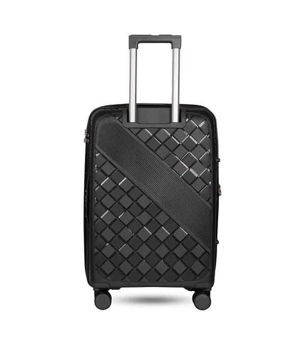 Polo_Class_2Pc_Set_Trolley_(20/28_inch)_with_Vanity_|_Polypropylene_Material_|_360-degree_Rotating_8_Wheels_|_Waterproof_&_Scratch_Resistant_-_Black