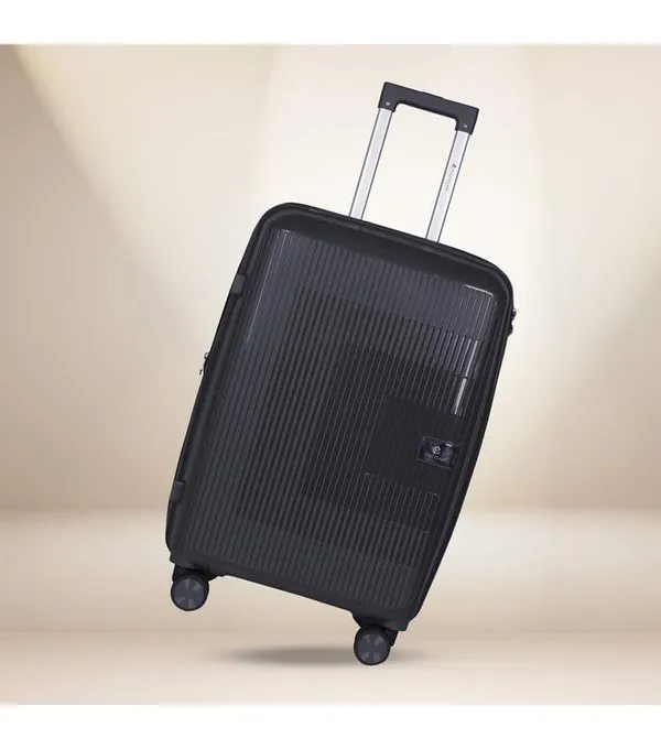 Polo_Class_20inch_Trolley_Bag_with_Vanity_Polypropylene_Material_|_360-degree_Rotating_8_Wheels_|_Waterproof_&_Scratch_Resistant_Brown