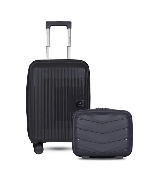 Polo_Class_20inch_Trolley_Bag_with_Vanity_Polypropylene_Material_|_360-degree_Rotating_8_Wheels_|_Waterproof_&_Scratch_Resistant_Brown