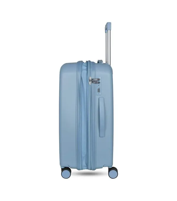 Polo_Class_20inch_Trolley_Bag_with_Vanity_Polypropylene_Material_|_360-degree_Rotating_8_Wheels_|_Waterproof_&_Scratch_Resistant_Grey