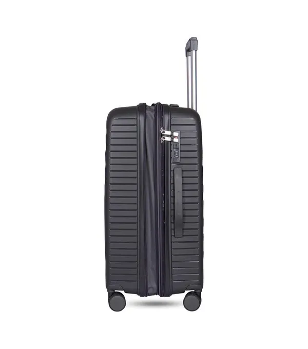 Polo_Class_20inch_Trolley_Bag_with_Vanity_Polypropylene_Material_|_360-degree_Rotating_8_Wheels_|_Waterproof_&_Scratch_Resistant_Brown