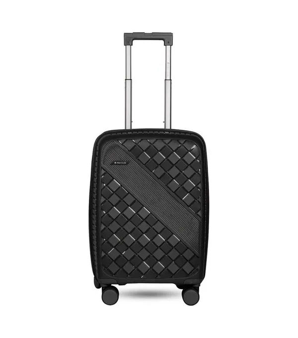 Polo_Class_20inch_Trolley_Bag_with_Vanity_Polypropylene_Material_|_360-degree_Rotating_8_Wheels_|_Waterproof_&_Scratch_Resistant_Black