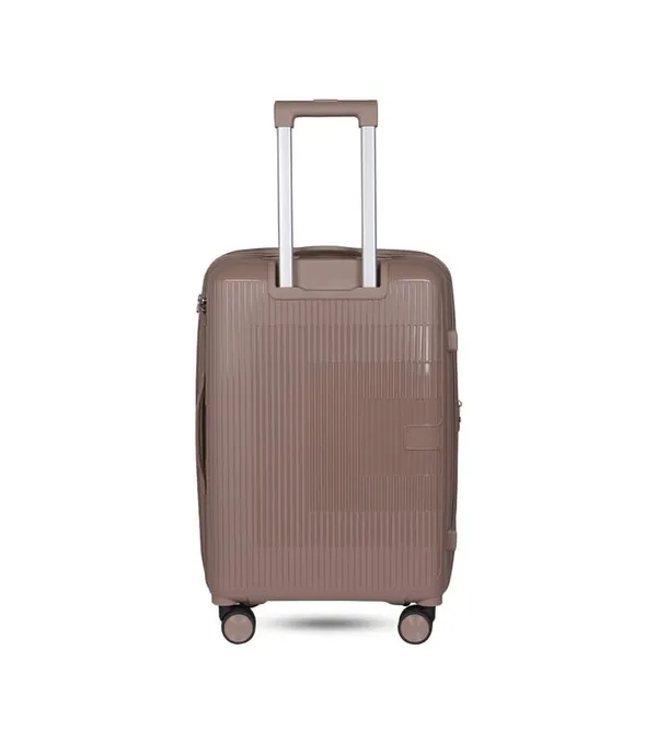 Polo_Class_24inch_Trolley_Bag_with_Vanity_Polypropylene_Material_|_360-degree_Rotating_8_Wheels_|_Waterproof_&_Scratch_Resistant_Beige
