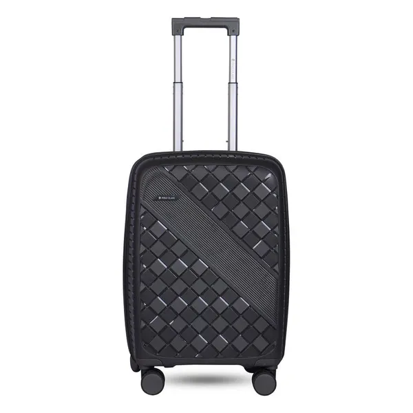 Polo_Class_3Pc_Set_Trolley_(20/24/28_inch)_with_Vanity_|_Polypropylene_Material_|_360-Degree_Rotating_Wheels_Brown