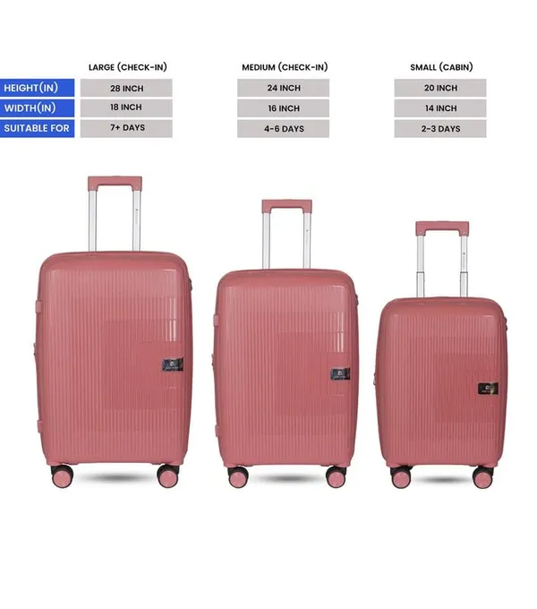 Polo_Class_24inch_Trolley_Bag_with_Vanity_Polypropylene_Material_|_360-degree_Rotating_8_Wheels_|_Waterproof_&_Scratch_Resistant_Rose_Gold