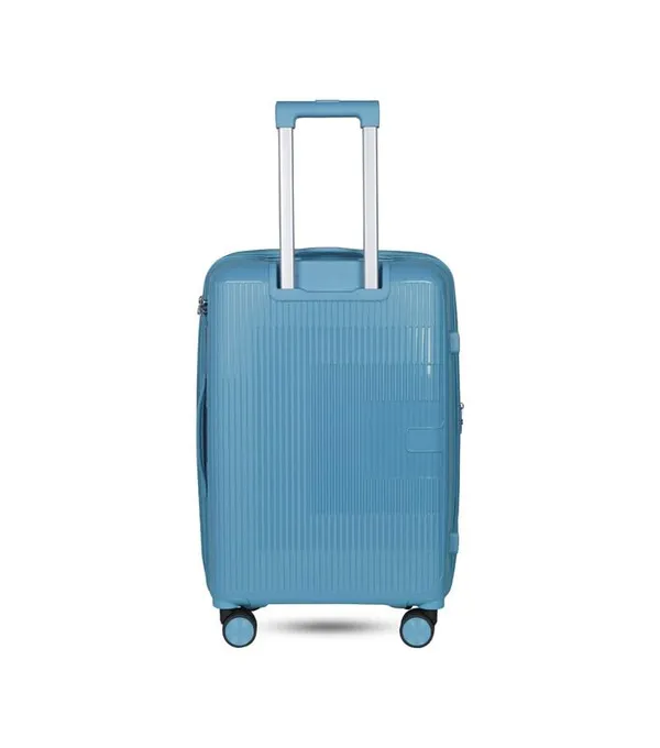 Polo_Class_24inch_Trolley_Bag_with_Vanity_Polypropylene_Material_|_360-degree_Rotating_8_Wheels_|_Waterproof_&_Scratch_Resistant_Sea_Green