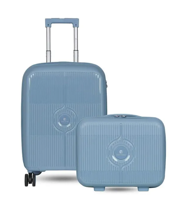 Polo_Class_24inch_Trolley_Bag_with_Vanity_Polypropylene_Material_|_360-degree_Rotating_8_Wheels_|_Waterproof_&_Scratch_Resistant_Grey