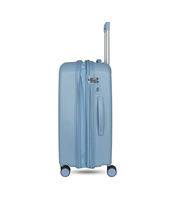 Polo_Class_24inch_Trolley_Bag_with_Vanity_Polypropylene_Material_|_360-degree_Rotating_8_Wheels_|_Waterproof_&_Scratch_Resistant_Grey