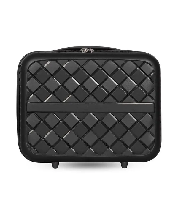 Polo_Class_24inch_Trolley_Bag_with_Vanity_Polypropylene_Material_|_360-degree_Rotating_8_Wheels_|_Waterproof_&_Scratch_Resistant_Black