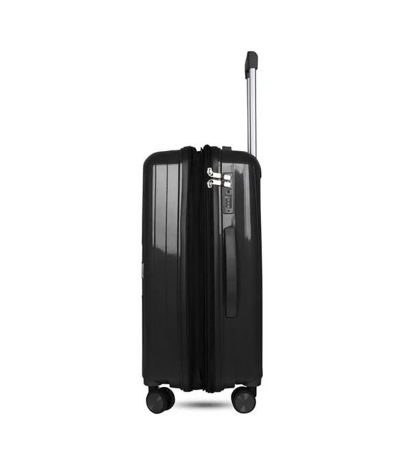 Polo_Class_28inch_Trolley_Bag_with_Vanity_Polypropylene_Material_|_360-degree_Rotating_8_Wheels_|_Waterproof_&_Scratch_Resistant_Black