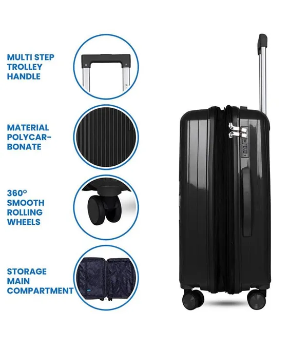 Polo_Class_28inch_Trolley_Bag_with_Vanity_Polypropylene_Material_|_360-degree_Rotating_8_Wheels_|_Waterproof_&_Scratch_Resistant_Black