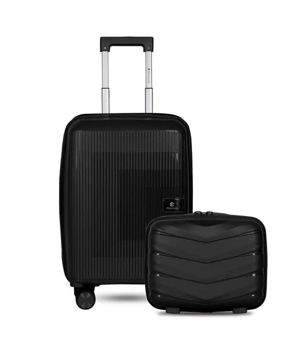Polo_Class_28inch_Trolley_Bag_with_Vanity_Polypropylene_Material_|_360-degree_Rotating_8_Wheels_|_Waterproof_&_Scratch_Resistant_Black
