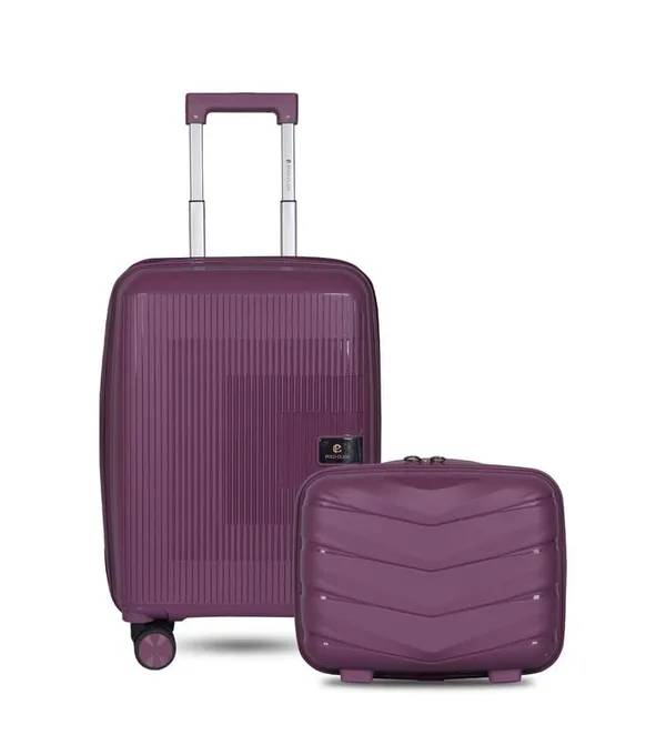 Polo_Class_28inch_Trolley_Bag_with_Vanity_Polypropylene_Material_|_360-degree_Rotating_8_Wheels_|_Waterproof_&_Scratch_Resistant_Purple