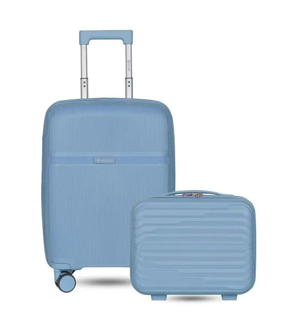 Polo_Class_28inch_Trolley_Bag_with_Vanity_Polypropylene_Material_|_360-degree_Rotating_8_Wheels_|_Waterproof_&_Scratch_Resistant_Grey