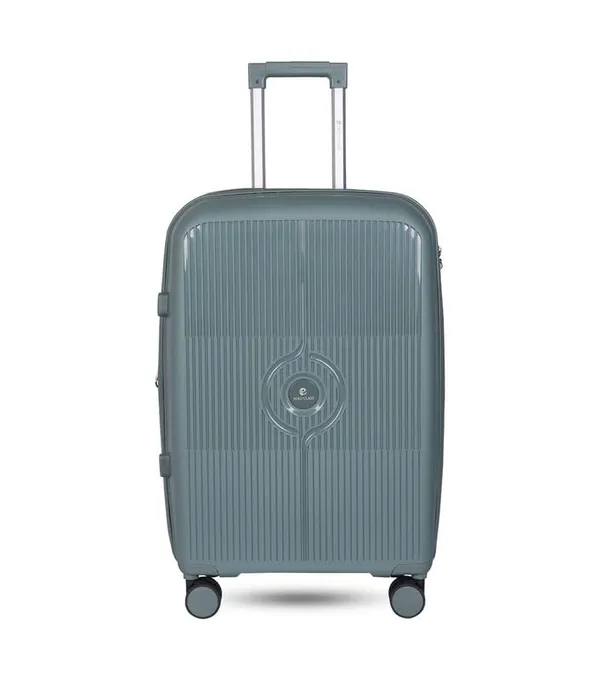 Polo_Class_28inch_Trolley_Bag_with_Vanity_Polypropylene_Material_|_360-degree_Rotating_8_Wheels_|_Waterproof_&_Scratch_Resistant_Grey