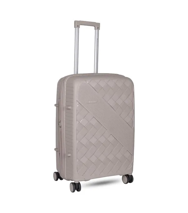 Polo_Class_28inch_Trolley_Bag_with_Vanity_Polypropylene_Material_|_360-degree_Rotating_8_Wheels_|_Waterproof_&_Scratch_Resistant_Silver