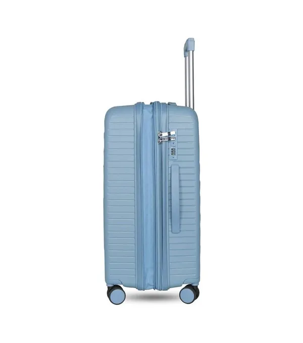 Polo_Class_28inch_Trolley_Bag_with_Vanity_Polypropylene_Material_|_360-degree_Rotating_8_Wheels_|_Waterproof_&_Scratch_Resistant_Light_Grey