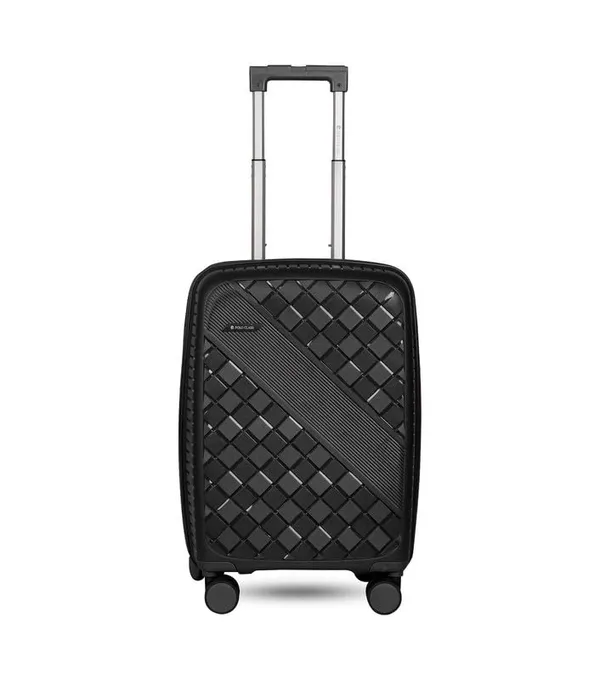 Polo_Class_28inch_Trolley_Bag_with_Vanity_Polypropylene_Material_|_360-degree_Rotating_8_Wheels_|_Waterproof_&_Scratch_Resistant_Black