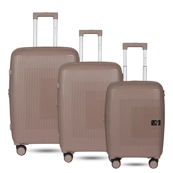 Polo_Class_3-Piece_Luggage_Set_(20/24/28_Inch)_|_Polypropylene_Hard_Shell_|_360�_Spinner_Wheels_|_Waterproof_&_Scratch_Resistant_�_Beige
