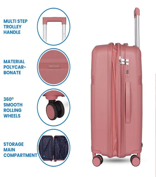 Polo_Class_20inch_Trolley_Bag_|_Polypropylene_Material_|_360-degree_Rotating_Wheels_|_Waterproof_&_Scratch_Resistant_Trolley_Bag_-_Rose_Gold