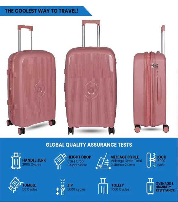 Polo_Class_20inch_Trolley_Bag_|_Polypropylene_Material_|_360-degree_Rotating_Wheels_|_Waterproof_&_Scratch_Resistant_Trolley_Bag_-_Rose_Gold