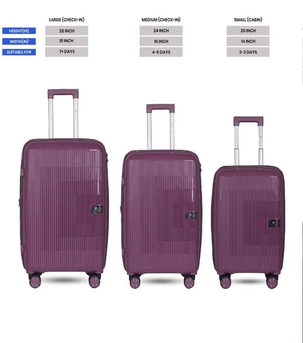 Polo_Class_24inch_Trolley_Bag_|_Polypropylene_Material_|_360-degree_Rotating_Wheels_|_Waterproof_&_Scratch_Resistant_Trolley_Bag_-_Purple