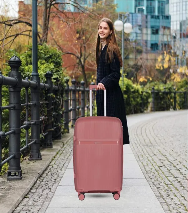 Polo_Class_24inch_Trolley_Bag_|_Polypropylene_Material_|_360-degree_Rotating_Wheels_|_Waterproof_&_Scratch_Resistant_Trolley_Bag_-_Rose_Gold