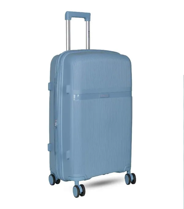 Polo_Class_24inch_Trolley_Bag_|_Polypropylene_Material_|_360-degree_Rotating_Wheels_|_Waterproof_&_Scratch_Resistant_Trolley_Bag_-_Grey
