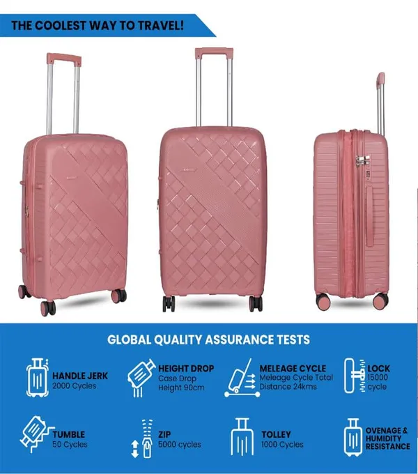 Polo_Class_24inch_Trolley_Bag_|_Polypropylene_Material_|_360-degree_Rotating_Wheels_|_Waterproof_&_Scratch_Resistant_Trolley_Bag_-_Rose_Gold