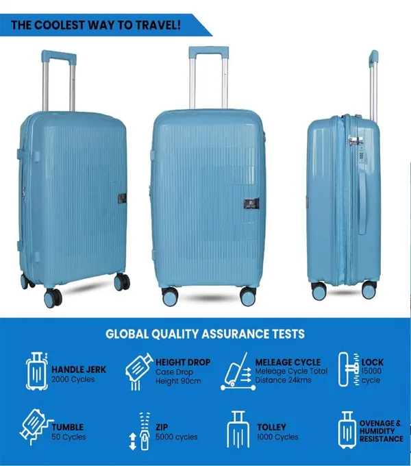 Polo_Class_28inch_Trolley_Bag_|_Polypropylene_Material_|_360-degree_Rotating_Wheels_|_Waterproof_&_Scratch_Resistant_Trolley_Bag_-_Sea_Green