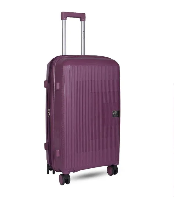 Polo_Class_28inch_Trolley_Bag_|_Polypropylene_Material_|_360-degree_Rotating_Wheels_|_Waterproof_&_Scratch_Resistant_Trolley_Bag_-_Purple