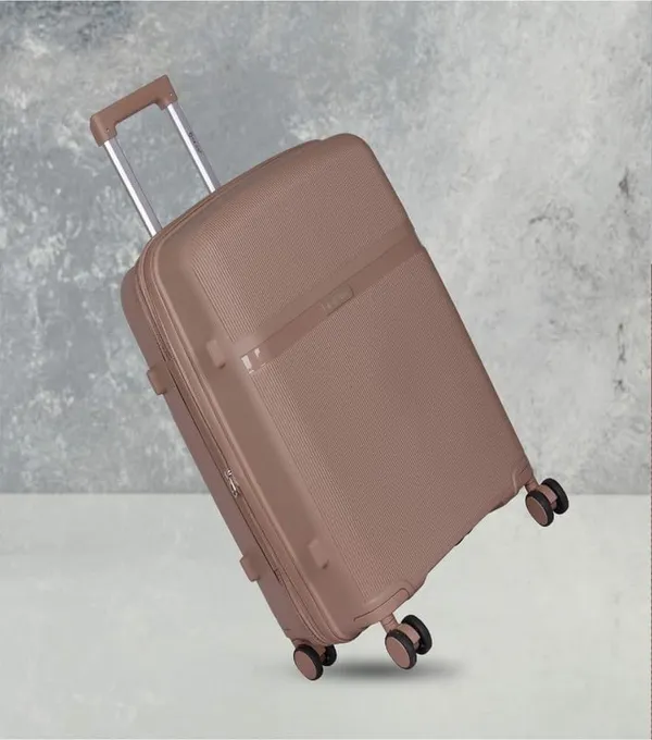 Polo_Class_28inch_Trolley_Bag_|_Polypropylene_Material_|_360-degree_Rotating_Wheels_|_Waterproof_&_Scratch_Resistant_Trolley_Bag_-_Beige