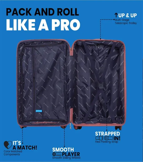 Polo_Class_28inch_Trolley_Bag_|_Polypropylene_Material_|_360-degree_Rotating_Wheels_|_Waterproof_&_Scratch_Resistant_Trolley_Bag_-_Rose_Gold