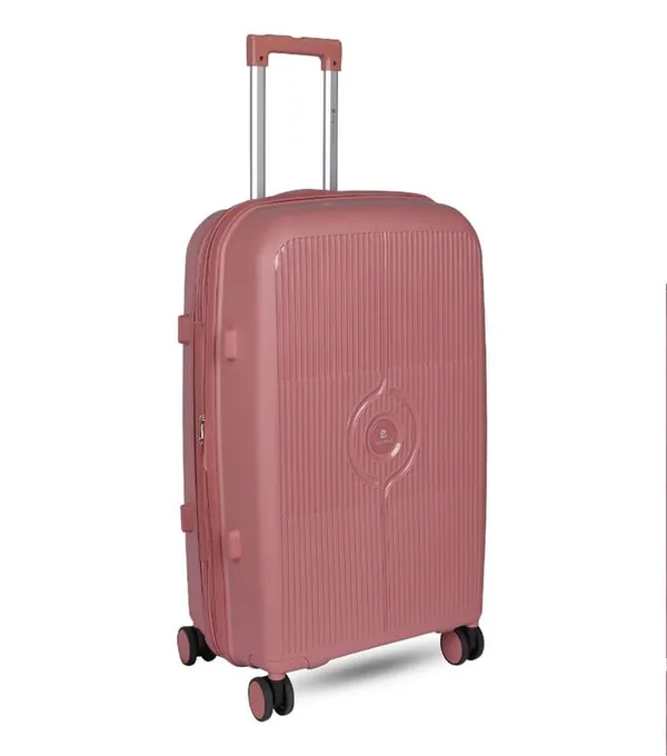 Polo_Class_28inch_Trolley_Bag_|_Polypropylene_Material_|_360-degree_Rotating_Wheels_|_Waterproof_&_Scratch_Resistant_Trolley_Bag_-_Rose_Gold