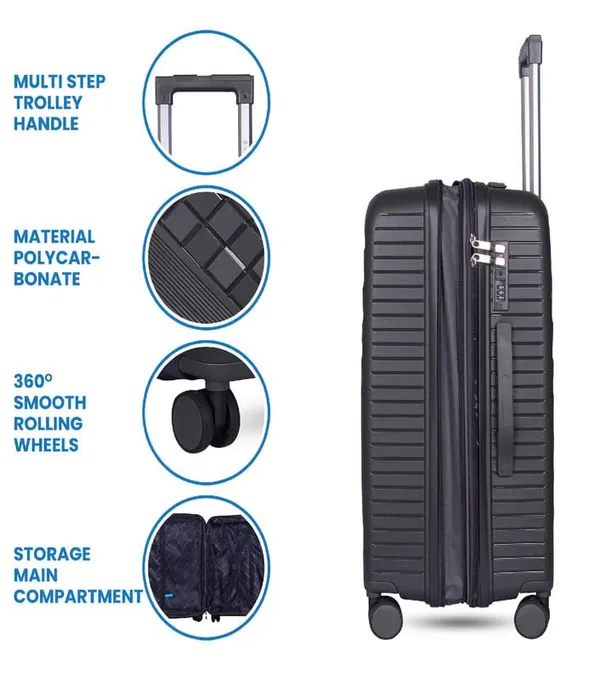 Polo_Class_28inch_Trolley_Bag_|_Polypropylene_Material_|_360-degree_Rotating_Wheels_|_Waterproof_&_Scratch_Resistant_Trolley_Bag_-_Brown