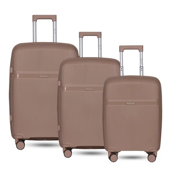 Polo_Class_3-Piece_Trolley_Bag_Set_(20/24/28_inches)_|_Polypropylene_Build_|_360�_Rotating_8_Wheels_|_Waterproof_&_Scratch-Resistant_-_Beige