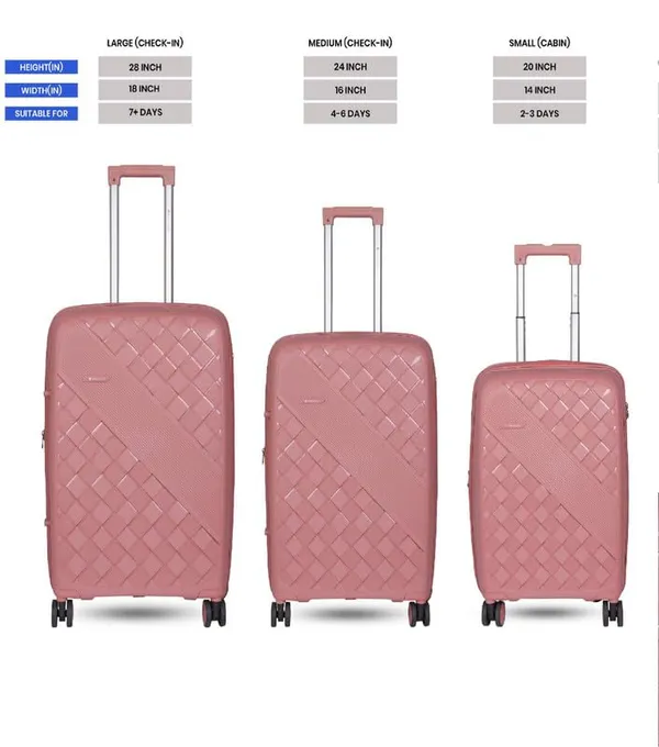 Polo_Class_28inch_Trolley_Bag_|_Polypropylene_Material_|_360-degree_Rotating_Wheels_|_Waterproof_&_Scratch_Resistant_Trolley_Bag_-_Rose_Gold