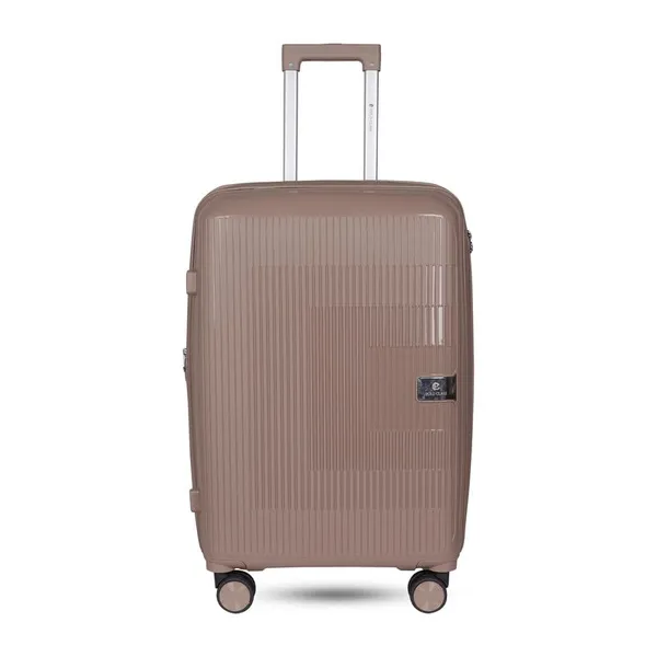 Polo_Class_2Pc_Set_Trolley_(20/24_inch)_|_Polypropylene_Material_|_Trolley_Bag_with_360-Degree_Rotating_Wheels_-_Beige