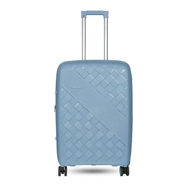 Polo_Class_2Pc_Set_Trolley_(20/24_inch)_|_Polypropylene_Material_|_Trolley_Bag_with_360-Degree_Rotating_Wheels_-_L.Grey
