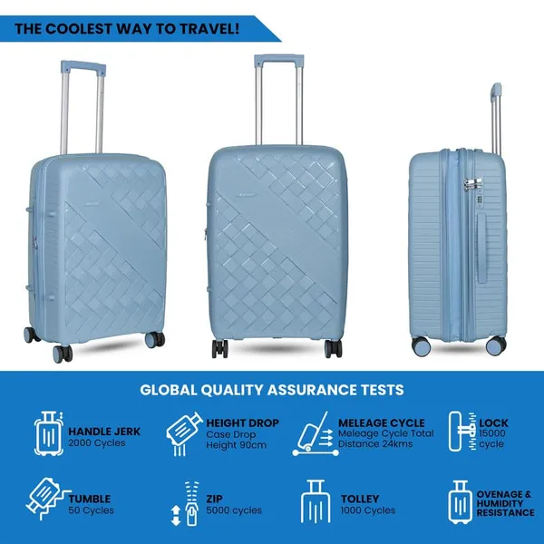 Polo_Class_2Pc_Set_Trolley_(20/24_inch)_|_Polypropylene_Material_|_Trolley_Bag_with_360-Degree_Rotating_Wheels_-_L.Grey