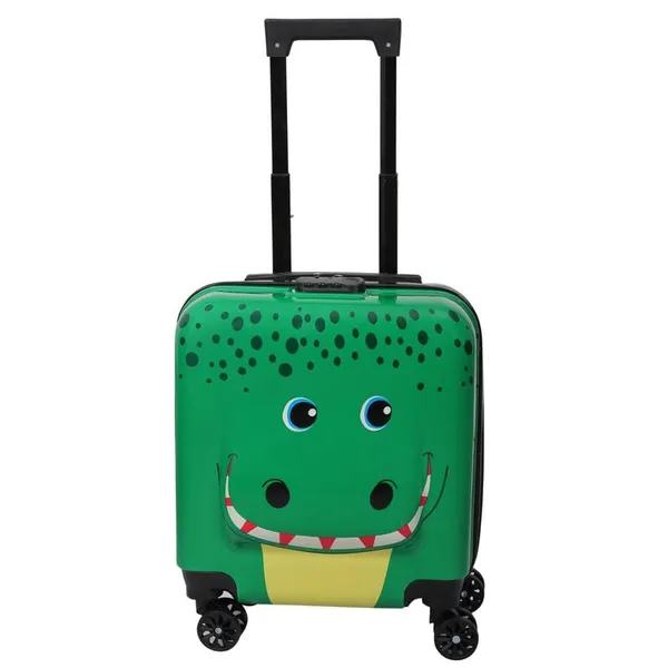 Green_Junior_Kids_Trolley_Bag