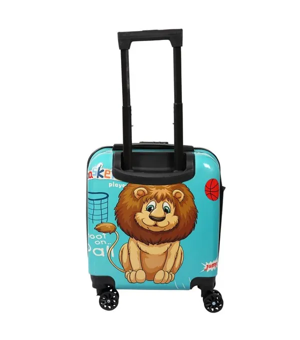 Sea_Green_Trendy_Cute_Kids_Trolley_Bag