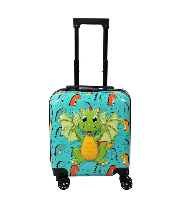 Green_Trendy_Cute_Kids_Trolley_Bag